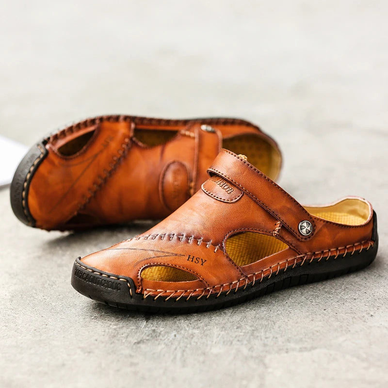 Orthopedic Leather Sandals | Tepsi