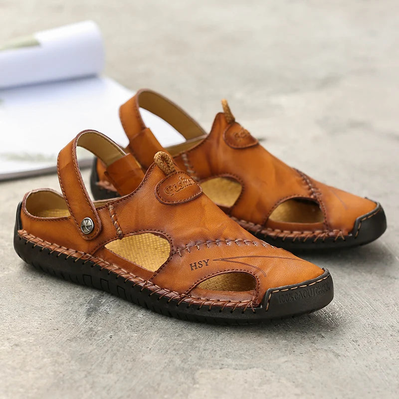 Orthopedic Leather Sandals | Tepsi