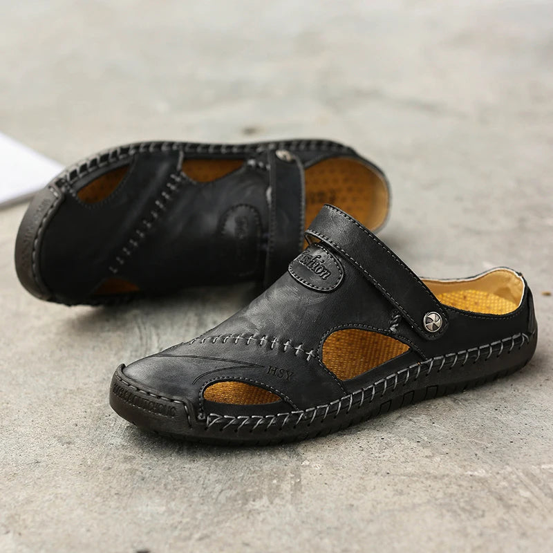 Orthopedic Leather Sandals | Tepsi