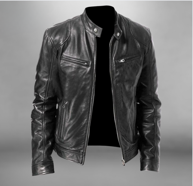 Trenton Leather Men's Jacket | Tepsi