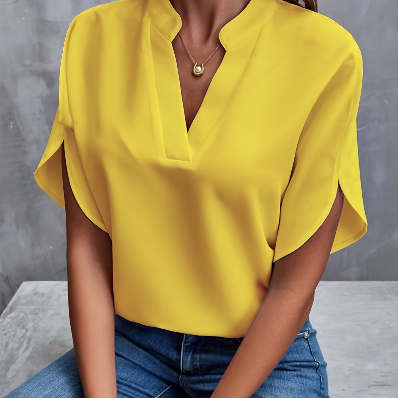 Beth | Flared Sleeve Blouse