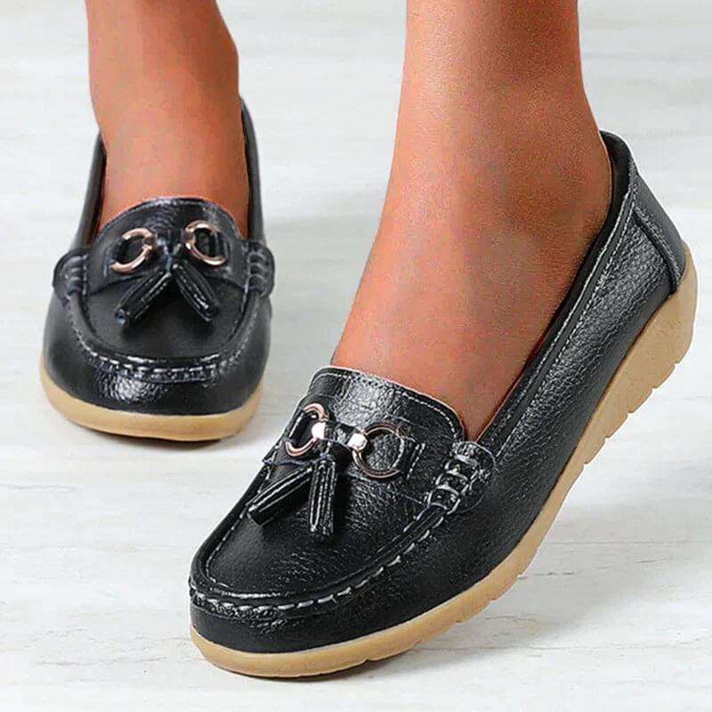 Orthopedic Leather Moccasin | Tepsi