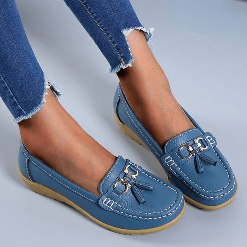 Orthopedic Leather Moccasin | Tepsi